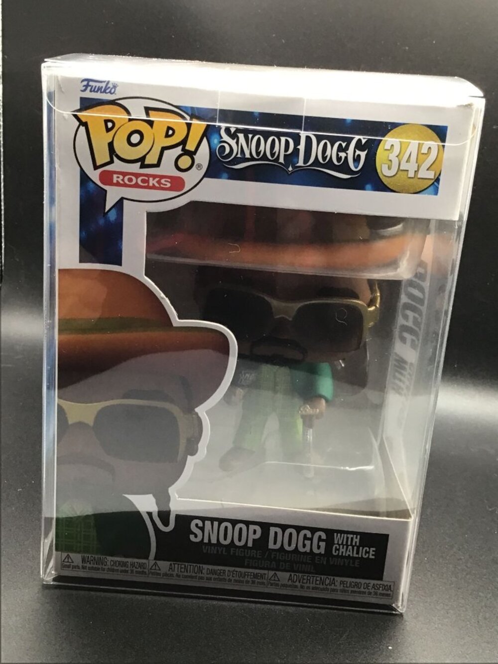 Funko Pop! Vinyl: Snoop Dogg with Chalice #342 w/ Pop Protector, Brand New NIB!!